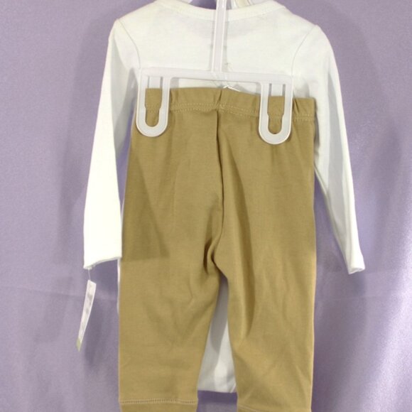 Hudson Baby 3-Piece “Baby Bear” Bodysuit, Pants & Shoes Set – Size 6-9 Months - Picture 2 of 7